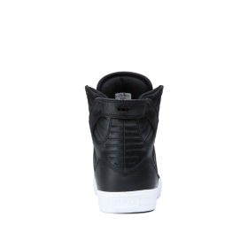 Mens Supra High Top Shoes SKYTOP Black/White | AU-49950